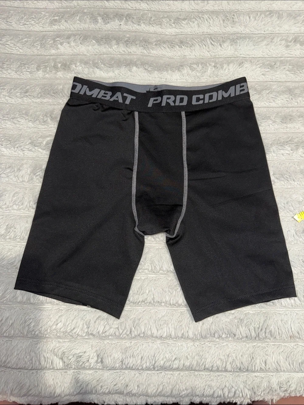 Pro Combat Men's Performance Boxer Briefs - Black